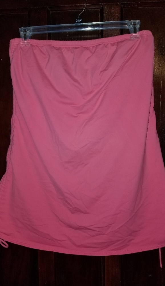 Lands End Strapless Tankini Swim Top 20W